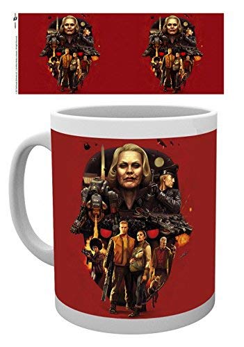 RUAN PP : Wolfenstein Photo Coffee Mug - Face of Death 11OZ For Mother Stepmother Sister Aunt In Mother's Day Christmas Birthday Woman's Day New Year's Eve Thanksgiving Easter May Day