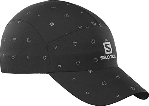 Salomon Gorra reflectante, Unisex, REFLECTIVE CAP, Protección UV, Negro, Talla única, LC1425800 Salomon Gorra reflectante, Unisex, REFLECTIVE CAP, Protección UV, Negro, Talla única, LC1425800