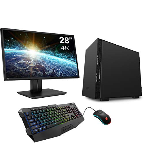 Sedatech Pack Mini-PC Evolución Watercooling AMD Ryzen 9 5900X 12x 3.7Ghz, Radeon RX 6800 16Gb, 64 GB RAM DDR4, 1Tb SSD NVMe M.2 PCIe, 3Tb HDD, USB 3.1, WiFi, Bluetooth, Monitor 28" 4K, t/r, Win 10