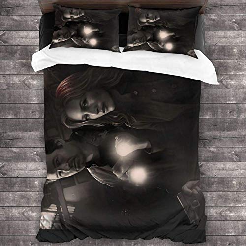 shenguang The X-Files Poster S11 N & deg; 2 Juegos de Ropa de Cama de 3 Piezas 100% Lavados, decoración de Dormitorio Textil Simple para el hogar 86 'X70' shenguang The X-Files Poster S11 N & deg; 2 Juegos de Ropa de Cama de 3 Piezas 100% Lavados, decoración de Dormitorio Textil Simple para el hogar 86 'X70'