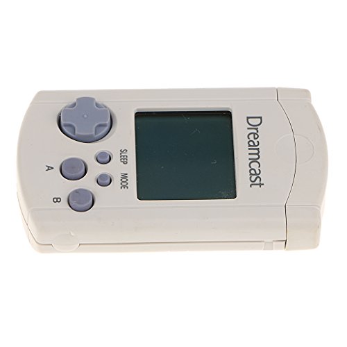Shiwaki PARA Sega Dreamcast Blanco Visual LCD Tarjeta DE Unidad DE Memoria VMU