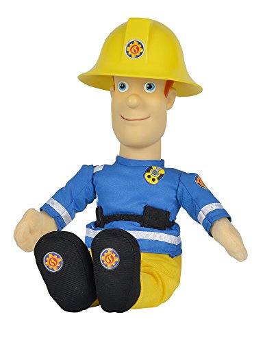 Simba 109258288 - Figura "Fireman Sam" con función de voz , color/modelo surtido
