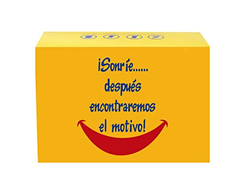 SMARTY BOX Regalo Caja original de Caramelos y Gominolas, con frases. para Amiga, Novía. Chuches, Chucherías sin Gluten Golosinas (MODELO 1) (MODELO B)