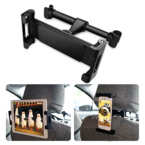 Soporte Reposacabezas Coche, POMILE Soporte Tablet del Coche para 4.7"~12,9" Tablets como iPad/iphone/Samsung/Huawei/Otras Tablets