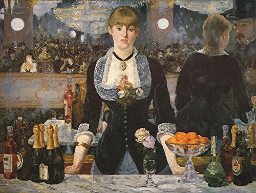 Spiffing Prints Edouard Manet - A Bar at The Folies Bergere - Medium - Matte Print