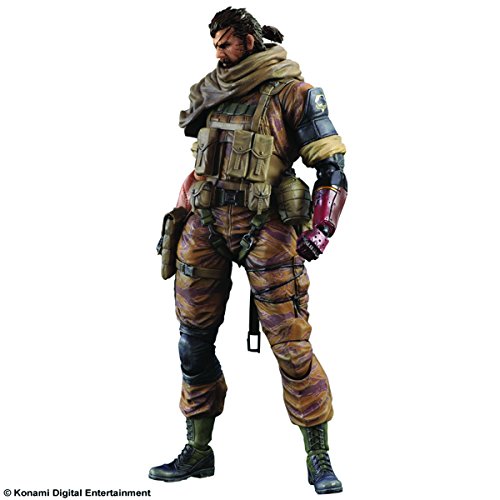 Square Enix Metal Gear Solid V: The Phantom Pain: Veneno Serpiente Play Arts Kai Figura Tigre de Oro de (versión)