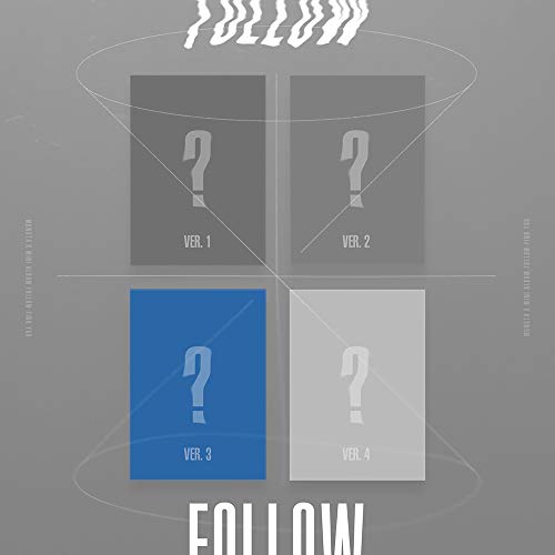 Starship Entertainment Monsta X – Follow – Find You [Version 3] Album + Avantage pré-Commande + Poster + Cartes Photos supplémentaires