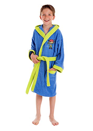 Stilia, Albornoz Ducha, Bata de Baño Bordado, Algodón 100%, Cappi (Niño años/Boy 6 to 8 Years Old), Multicolor Stilia, Albornoz Ducha, Bata de Baño Bordado, Algodón 100%, Cappi (Niño años/Boy 6 to 8 Years Old), Multicolor