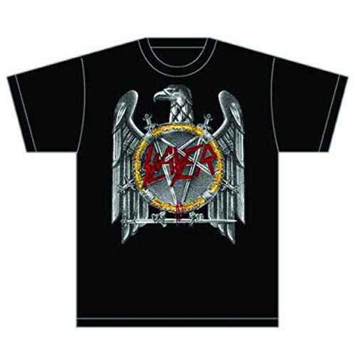 T-Shirt # Xl Black Unisex # Silver Eagle