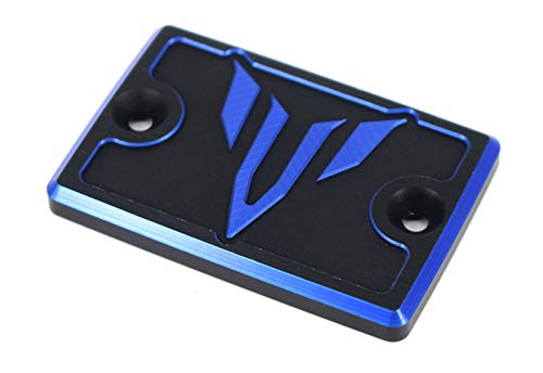 Tapa de líquido de freno para motocicleta, tapa delantera de aluminio para depósito de líquido de frenos Tapa de líquido de freno para motocicleta, tapa delantera de aluminio para depósito de líquido de frenos