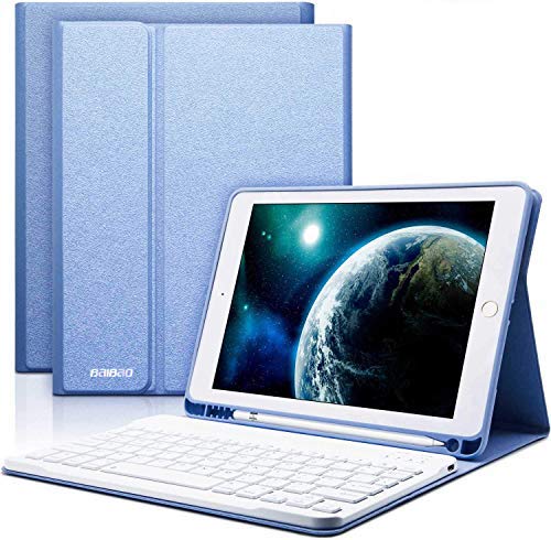 Teclado para iPad Air 2 2018/ iPad 9.7 6th Gen con Funda, Teclado Español (La Letra Ñ) Inalámbrico para iPad Air 2017(5th Gen) con Teclado Bluetooth,Funda para iPad con Teclado Desmontable Teclado para iPad Air 2 2018/ iPad 9.7 6th Gen con Funda, Teclado Español (La Letra Ñ) Inalámbrico para iPad Air 2017(5th Gen) con Teclado Bluetooth,Funda para iPad con Teclado Desmontable