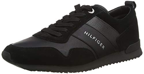 Tommy Hilfiger M2285Axwell 11C1, Zapatillas Hombre, Negro (Black), 42 EU