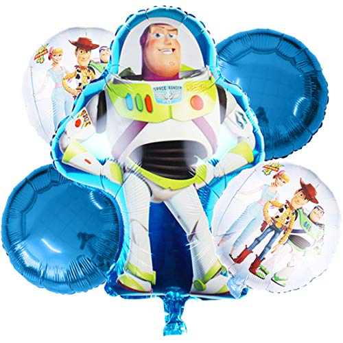 Toy Story Decoración de fiesta de cumpleaños Niños Decoración de cumpleaños con globos de Toy Story para decoración de niño