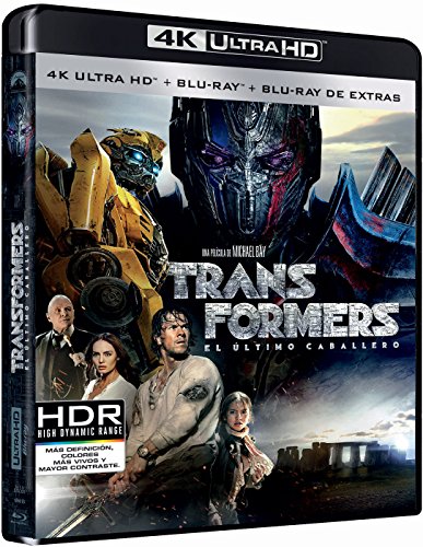 Transformers: El Ultimo Caballero (4K UHD + BD + BD Extras) [Blu-ray]