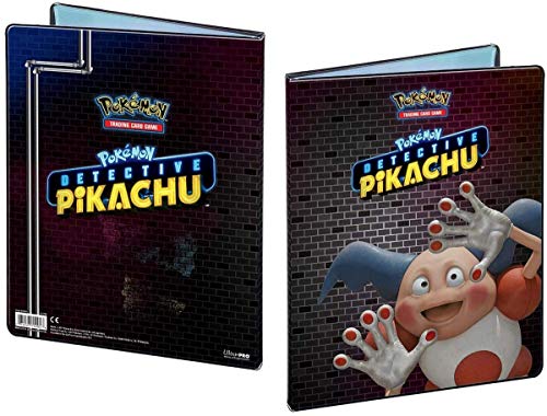 Ultra Pro E-15204-P Pokemon Detective Pikachu-9-Pocket Portfolio-Mr Mime Ultra Pro E-15204-P Pokemon Detective Pikachu-9-Pocket Portfolio-Mr Mime