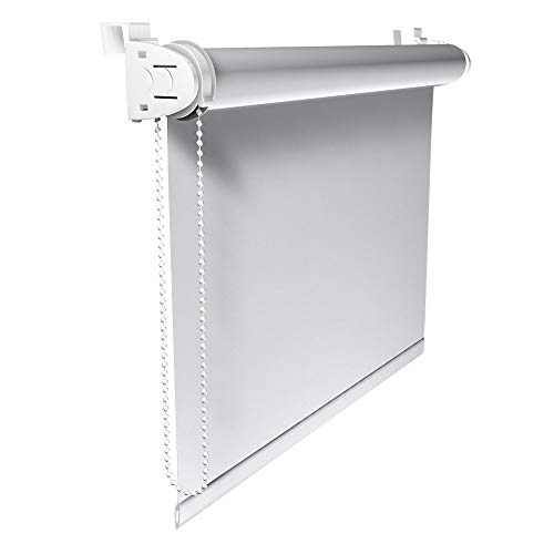 Victoria M. Klemmfix - Estor Opaco para Ventana (fijación sin taladrar) tamaño: 75 x 230 cm Blanco Victoria M. Klemmfix - Estor Opaco para Ventana (fijación sin taladrar) tamaño: 75 x 230 cm Blanco