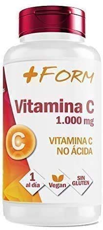 Vitamina C 1000mg | Vitamina C pura Altamente Concentrada| Mantiene y Refuerza las Defensas | Suplemento Alimenticio 100% Natural | 1 Cápsula al día | 90 Comprimidos