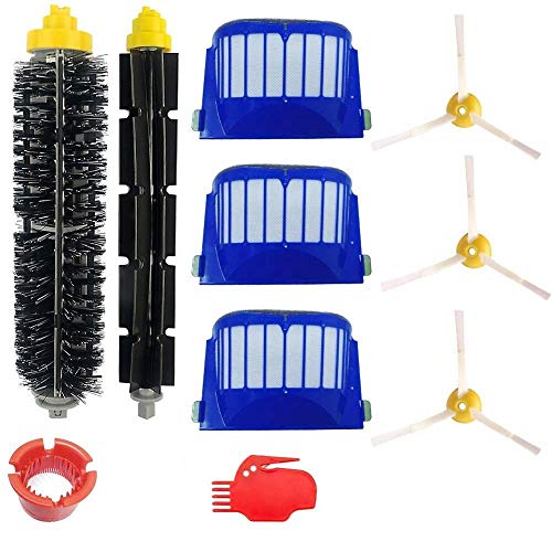 Wessper Accesorios para iRobot Roomba Serie 600, Roomba Cepillos Repuestos para 600 605 610 615 616 620 621 625 630 635 640 650 660 665 670 671 676 680 681 690 691 695 - un Conjunto de 10 Wessper Accesorios para iRobot Roomba Serie 600, Roomba Cepillos Repuestos para 600 605 610 615 616 620 621 625 630 635 640 650 660 665 670 671 676 680 681 690 691 695 - un Conjunto de 10