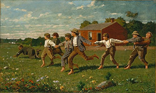 Winslow Homer - Snap The Whip - Small - Matte Print