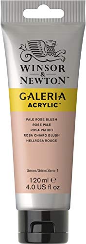 Winsor & Newton Acrílico Galería - Pintura acrílica, color rosa pálido, 120 ml