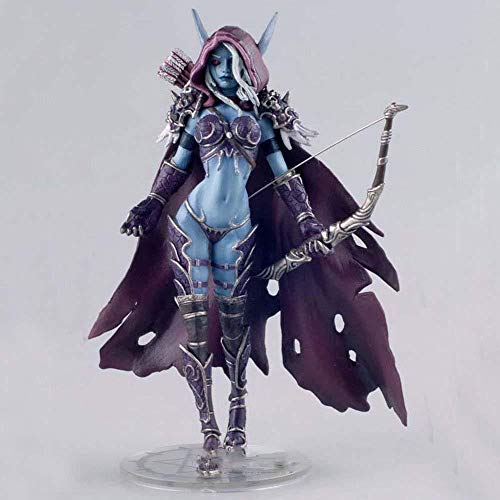 World of Warcraft Darkness Ranger Lady Sylvanas Windrunner 7 Figura de acción de Resina Colección Modelo Wow