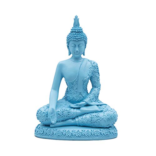 Zidao Resina Buda, Efecto Piedra al Aire Libre Estatua del jardín Interior Ornamento tailandés,A