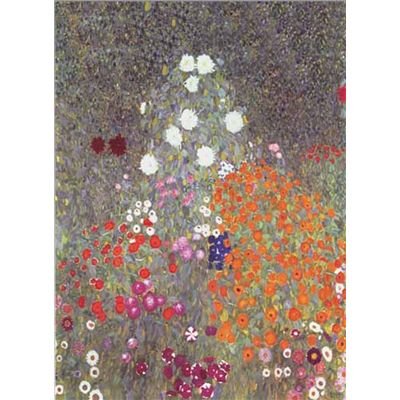 - Ediciones Ricordi 6001N15884A-Artstones Flower Garden Klimt 2000 Rompecabezas Pieza