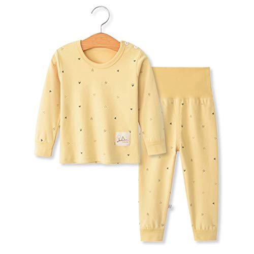 100% algodón Baby Boys Pijamas Set Ropa de Dormir de Manga Larga (6M-5 Años) (Tag55 (12-24 Meses), Patrón 10(Cintura Alta))