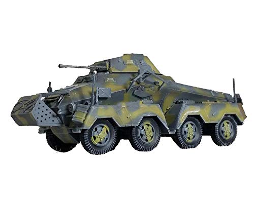 1:72 Modelo De Coche Militar, La Segunda Guerra Mundial Alemania SD.Kfz.231 23" Acabado De Ocho Ruedas del Vehículo Blindado Modelo, Coleccionables