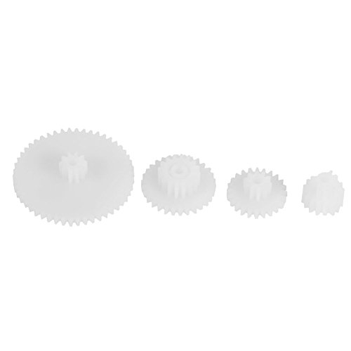 19 Unids Engranajes De Plástico Kits Motor Gear Conjunto Asamblea para Robot Toy Automobile Cars DIY 19 Unids Engranajes De Plástico Kits Motor Gear Conjunto Asamblea para Robot Toy Automobile Cars DIY