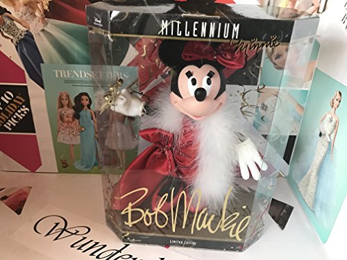 1999 Disney Collector Doll - Bob Mackie Millennium Minnie Doll by Disney