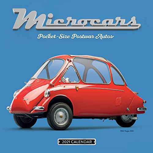 2021 Microcars Wall Calendar: Pocket-Size Postwar Autos