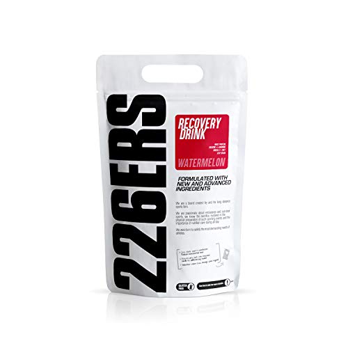 226ERS Recovery Drink, Recuperador Muscular con Proteína Whey, Creatina, Hidratos de Carbono, Triglicéridos y L-Arginina, Sandía - 1000 gr