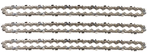 3 tallox cadenas de sierra 3/8" 1,1 mm 44 eslabones 30 cm compatible con Stihl