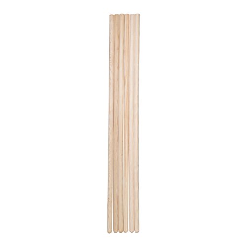 5 Palos de Madera de Pino. 100 cm largo y 2,2 cm diámetro. (Natural) 5 Palos de Madera de Pino. 100 cm largo y 2,2 cm diámetro. (Natural)