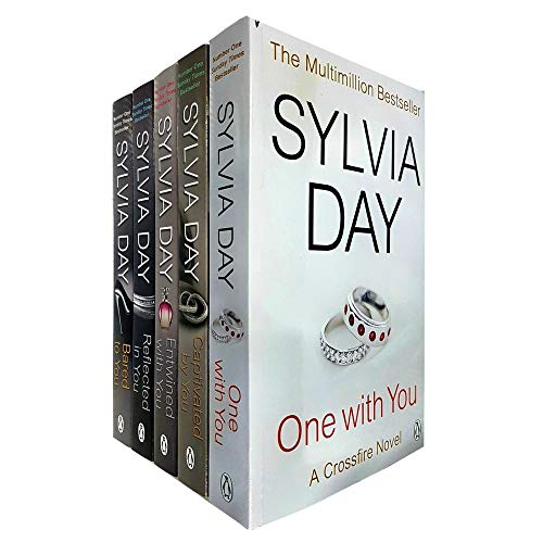 A Crossfire Novel 5 Books Collection Set By Sylvia Day (One With You, Captivated By You, Entwined With You, Reflected In You, Bared To You)