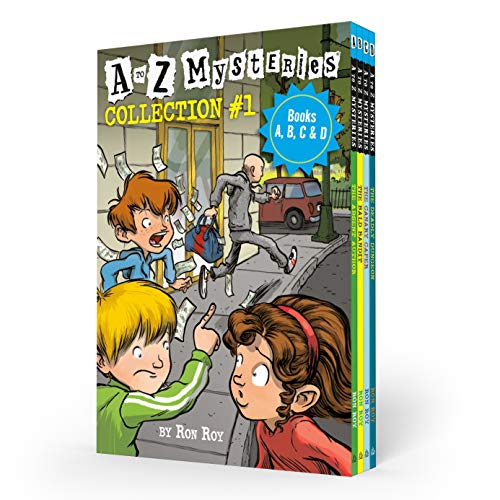 A to Z Mysteries Boxed Set Collection #1 (Books A, B, C, & D): The Absent Author, The Bald Bandit, The Canary Caper, The Deadly Dungeon