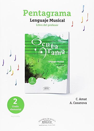 Acompañamientos Pentagrama Lenguaje Musical Elemental 2 (libro en castellano) - Nueva edición (B.3229a)