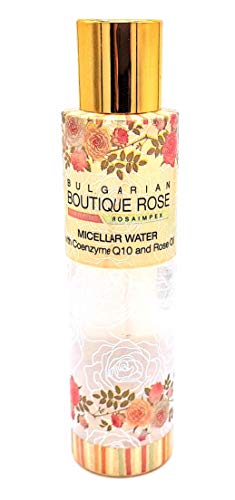 Agua Micelar con Aceite Natural de Rosa y Coenzima Q10 de Boutique Rose, Sin Parabenos