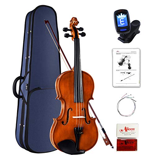 Aileen Violín 4/4 Set para Principiantes Violín para Niños con Manual de Usuario Aileen Violín 4/4 Set para Principiantes Violín para Niños con Manual de Usuario