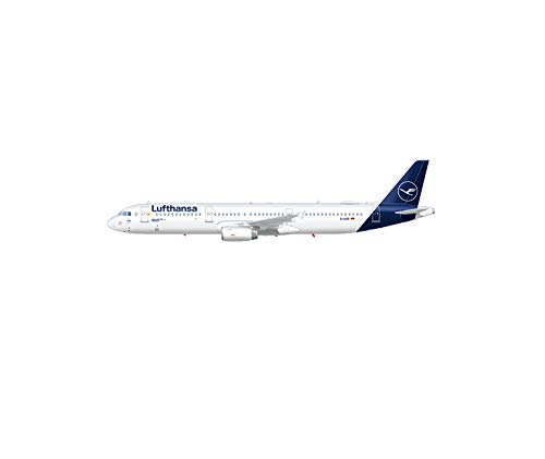 Aire Modelo De Metal Plano, 1: 400 Relación De Los Aviones De Lufthansa A321neo Terminado Modelo, Juguetes para Niños