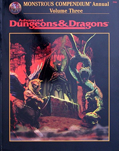 Annual Monstrous Compendium: Vol 3 (Advanced Dungeons & Dragons)
