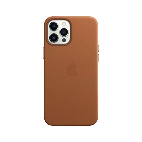 Apple Funda de Piel con MagSafe (para el iPhone 12 Pro MAX) - Marrón Caramelo