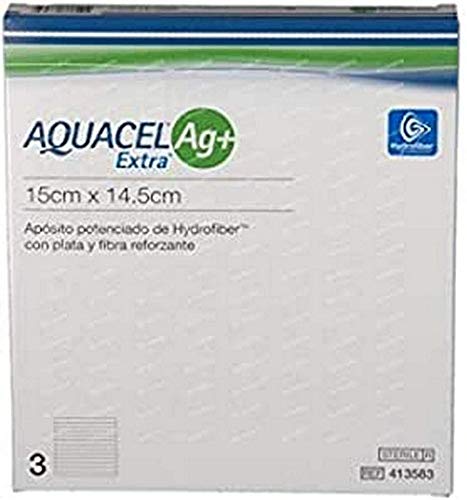 Aquacel Aposito Aquacel Plata Extra 15X14,5Cm 3U 1500 g
