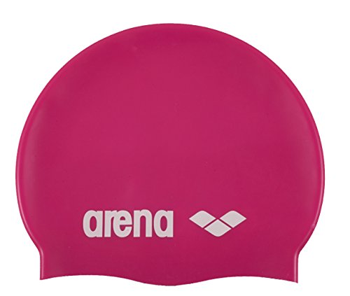 Arena Classic Gorro de Natación, Unisex Adulto, Rosa (Fuchsia/White), Talla Única Arena Classic Gorro de Natación, Unisex Adulto, Rosa (Fuchsia/White), Talla Única