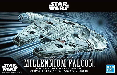BANDAI Hobby Star Wars 1/144 Millennium Falcon Rise of Skywalker Plastic Model Maqueta