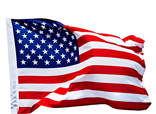 Banderas de aricona – bandera de EE.UU resistente a la intemperie con 2 ojales de metal - bandera americana clásica 90 x 150 cm