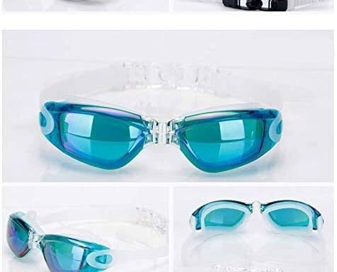 BBGSFDC Gafas de natación Hombres Mujeres óptico Impermeable Gafas, Gafas de Seguridad Anti-vaho for SD Deportes al Aire Libre (Size : F)