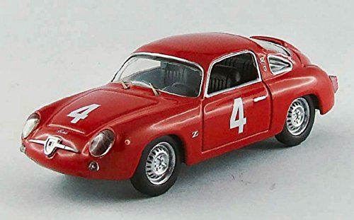 Best Model BT9519 FIAT Abarth 750 N.4 Winner Monza 1963 G.Capra 1:43 Die Cast Compatible con