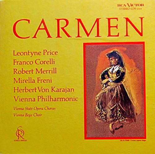Bizet: Carmen (Gesamtaufnahme in französischer Sprache: Sofiensaal, Wien, November 1963) [Vinyl Schallplatte] [3 LP Box-Set]